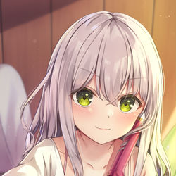 This is a pixiv picture whose title is カールで自撮り.