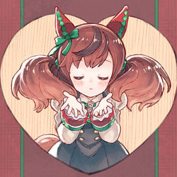 This is a pixiv picture whose title is チュゥするネイチャ.
