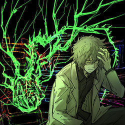 This is a pixiv picture whose title is DAY48「後悔と贖罪」.