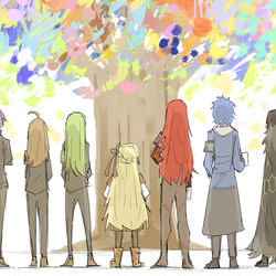This is a pixiv picture whose title is 拝啓.
