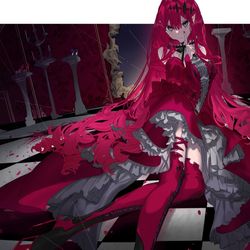 This is a pixiv picture whose title is 妖精騎士トリスタン.