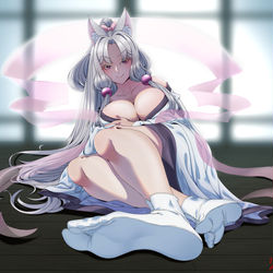 This is a pixiv picture whose title is 東北イタコ.