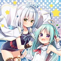 This is a pixiv picture whose title is 電脳天使ジブリール.
