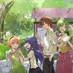 This is a pixiv picture whose title is 夏.