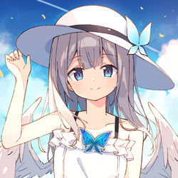 This is a pixiv picture whose title is 夏.