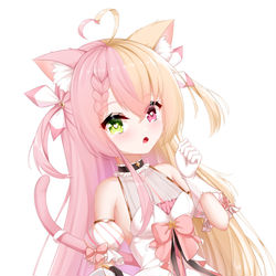 This is a pixiv picture whose title is 魔法真空猫猫.
