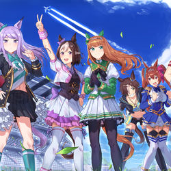 This is a pixiv picture whose title is チームスピカ!.