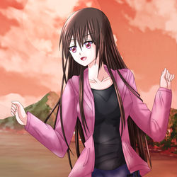 This is a pixiv picture whose title is 篠咲さゆりさん.