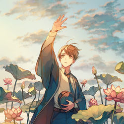 This is a pixiv picture whose title is 七瀬くんの天職.