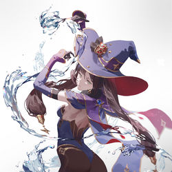This is a pixiv picture whose title is 原神.