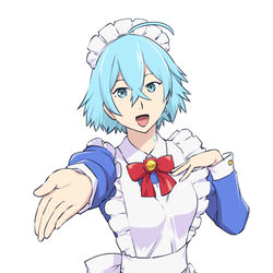 This is a pixiv picture whose title is ショートVivyさんメイド服.