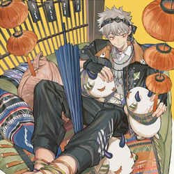 This is a pixiv picture whose title is -.