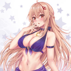 This is a pixiv picture whose title is 最清楚最聰明最知性最靚女溫柔既大姐姐香港Vtuber望月ルーナ.