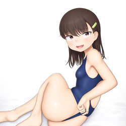 This is a pixiv picture whose title is しり.