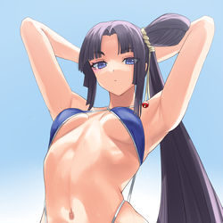 This is a pixiv picture whose title is 牛若丸.