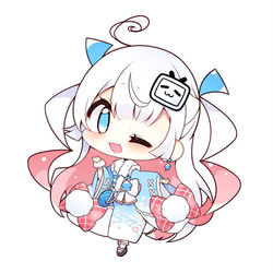 This is a pixiv picture whose title is 【仕事絵】billbill広報キャラクター.