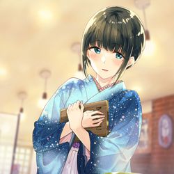 This is a pixiv picture whose title is 珈琲をしづかに4.