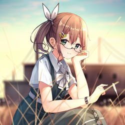 This is a pixiv picture whose title is 🎑🎑.