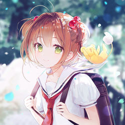 This is a pixiv picture whose title is 桜.