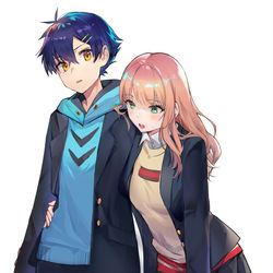 This is a pixiv picture whose title is (>ω<).
