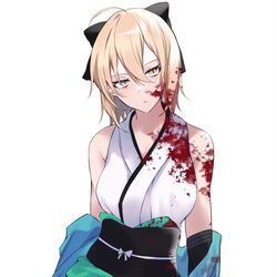 This is a pixiv picture whose title is 沖田さん.
