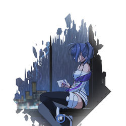 This is a pixiv picture whose title is miss u.