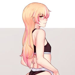This is a pixiv picture whose title is 男の娘.