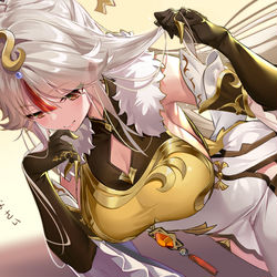 This is a pixiv picture whose title is 凝光.
