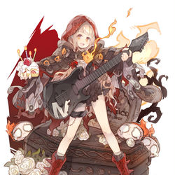 This is a pixiv picture whose title is 四周年ずきんちゃん.