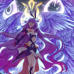 This is a pixiv picture whose title is the holy seraph of god.