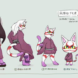This is a pixiv picture whose title is ケモ度.