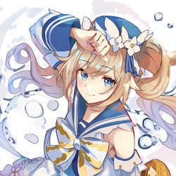 This is a pixiv picture whose title is 夏服バーバラ.
