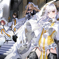 This is a pixiv picture whose title is 白夜極光.