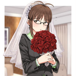 This is a pixiv picture whose title is 律子誕生日おめ！.