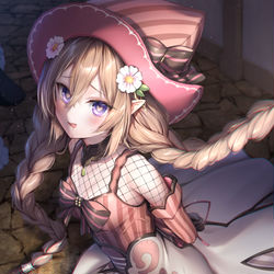 This is a pixiv picture whose title is 我慢が好き.