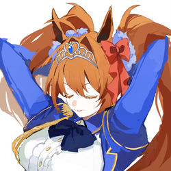 This is a pixiv picture whose title is ダイワスカーレット.