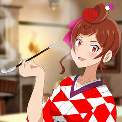 This is a pixiv picture whose title is ゆうぎり(ゾンビランドサガ).
