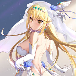 This is a pixiv picture whose title is ジューンブライド.