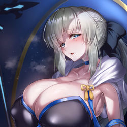 This is a pixiv picture whose title is 爆盛りモルガン様.