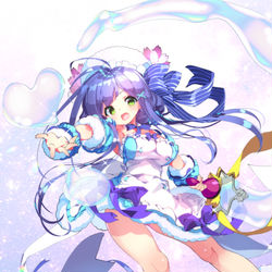 This is a pixiv picture whose title is 【花騎士】シャボンソウ【リク絵】.