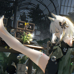 This is a pixiv picture whose title is 蔬菜大棚.