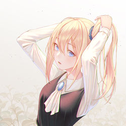 This is a pixiv picture whose title is 早坂愛.