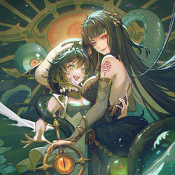 This is a pixiv picture whose title is 深海的召唤.