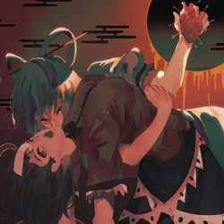 This is a pixiv picture whose title is beauty and the dead.