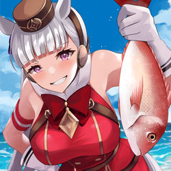This is a pixiv picture whose title is ゴールドシップ.