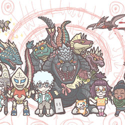 This is a pixiv picture whose title is 最終回！.
