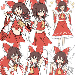 This is a pixiv picture whose title is 東方落書き2.