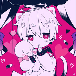 This is a pixiv picture whose title is 歌い手描いてみた.