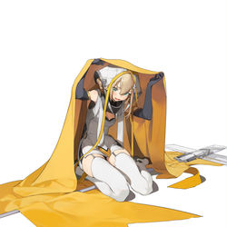 This is a pixiv picture whose title is 白夜極光 エイミー.