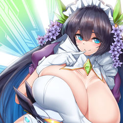 This is a pixiv picture whose title is My waifu.